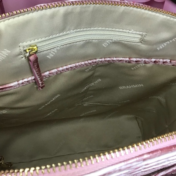 Brahmin Lrg Duxbury satchel in pink icing 🧁 - Picture 13 of 16